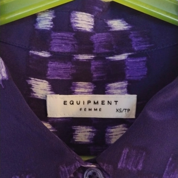 🌸 NWOT EQUIPMENT FEMME SILK TUNIC MINI - Picture 2 of 5